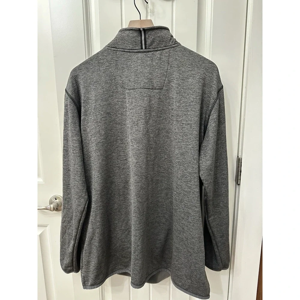 Legendary Outdoors Quarter Zip Pullover XL‎ Gray Heather Performance Fleece